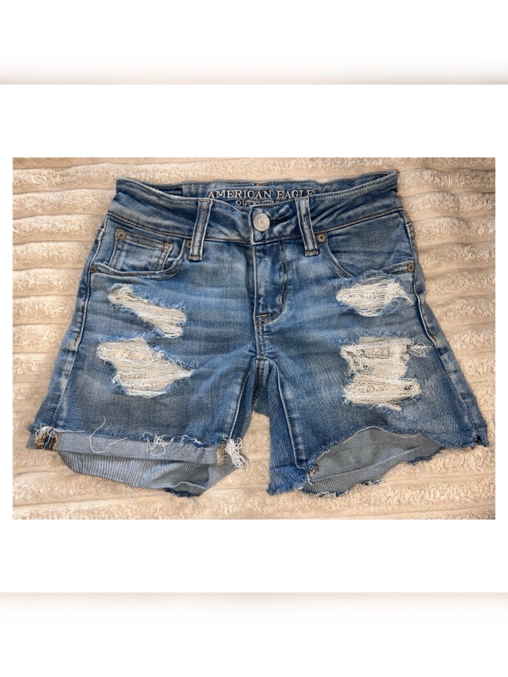 American Eagle Crocheted Pocket Shorts